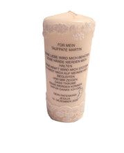 Lade das Bild in den Galerie-Viewer, Patenkerze