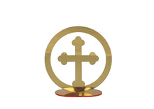 Lade das Bild in den Galerie-Viewer, Kreuz mit Kreis zum aufstellen